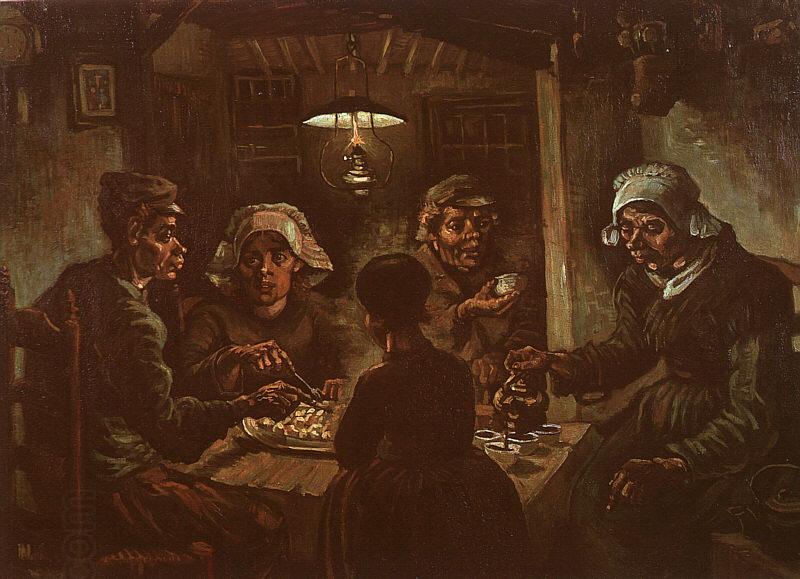 Vincent Van Gogh The Potato Eaters China oil painting art
